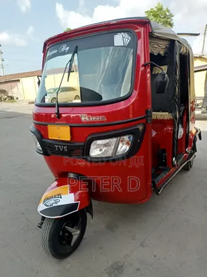 TVS King Deluxe Plus iTouch Start 2024 Red