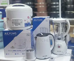 Ailyons Kitchen Set (Rice Cooker, Kettle,Blender)