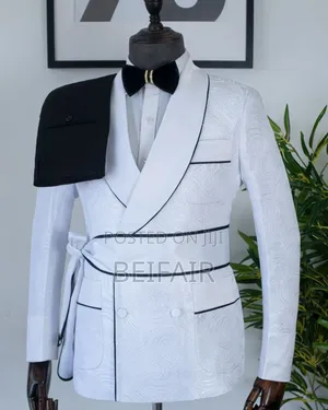 Suti Za Kiume | Men's Suits | White Suit