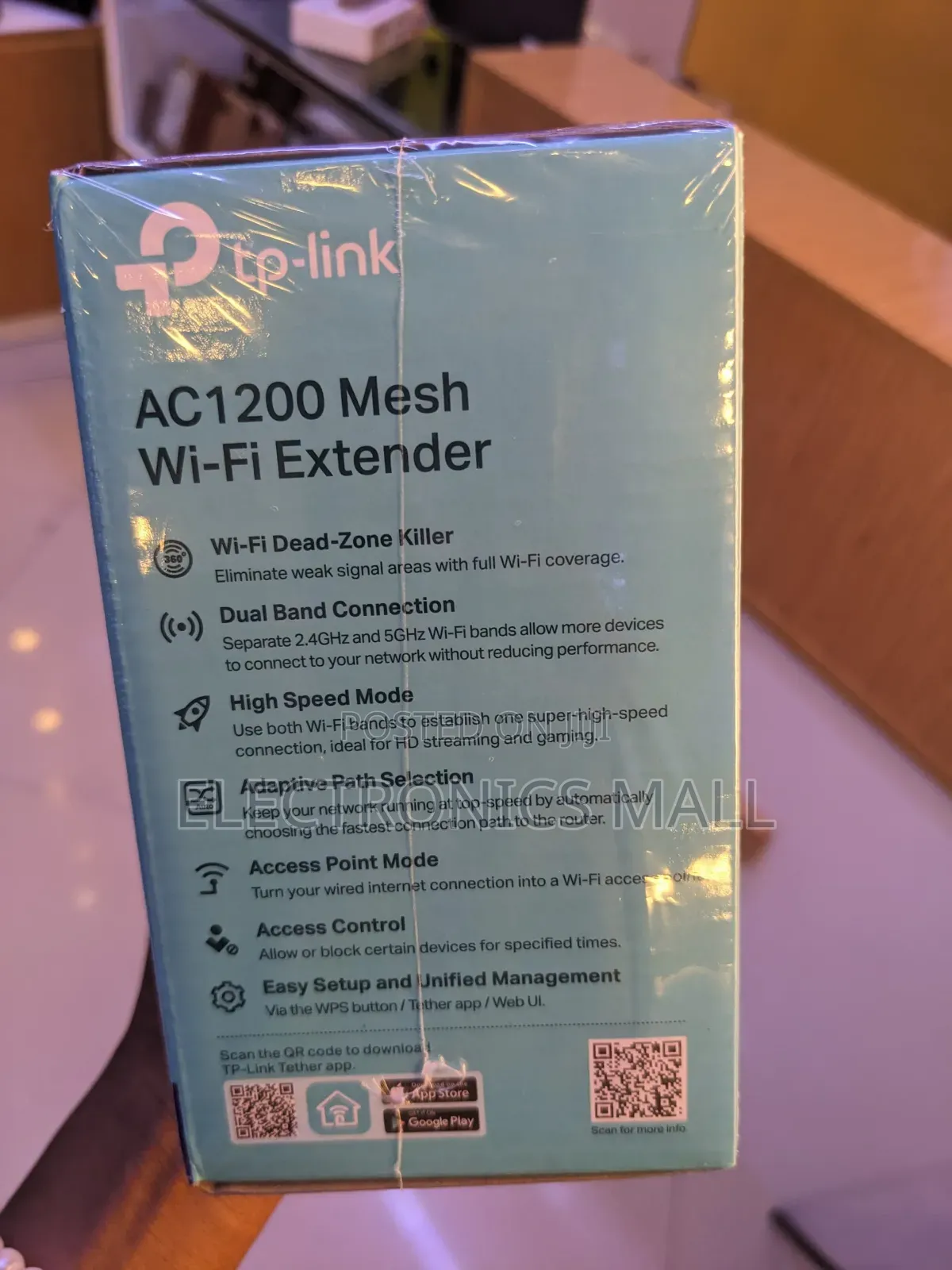 Tp-Link Ac1200 Mesh Wi-Fi Extender