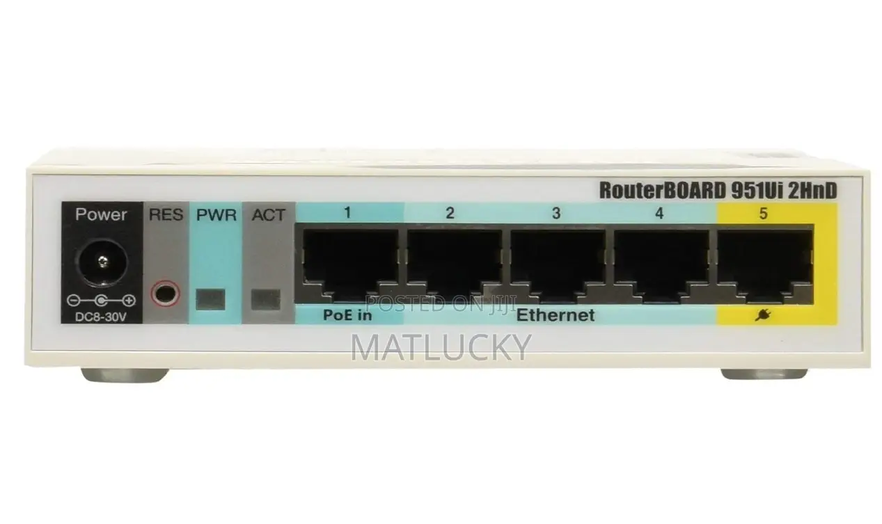 Mikrotik Routerboard 951ui-2hnd Rb951ui-2hnd