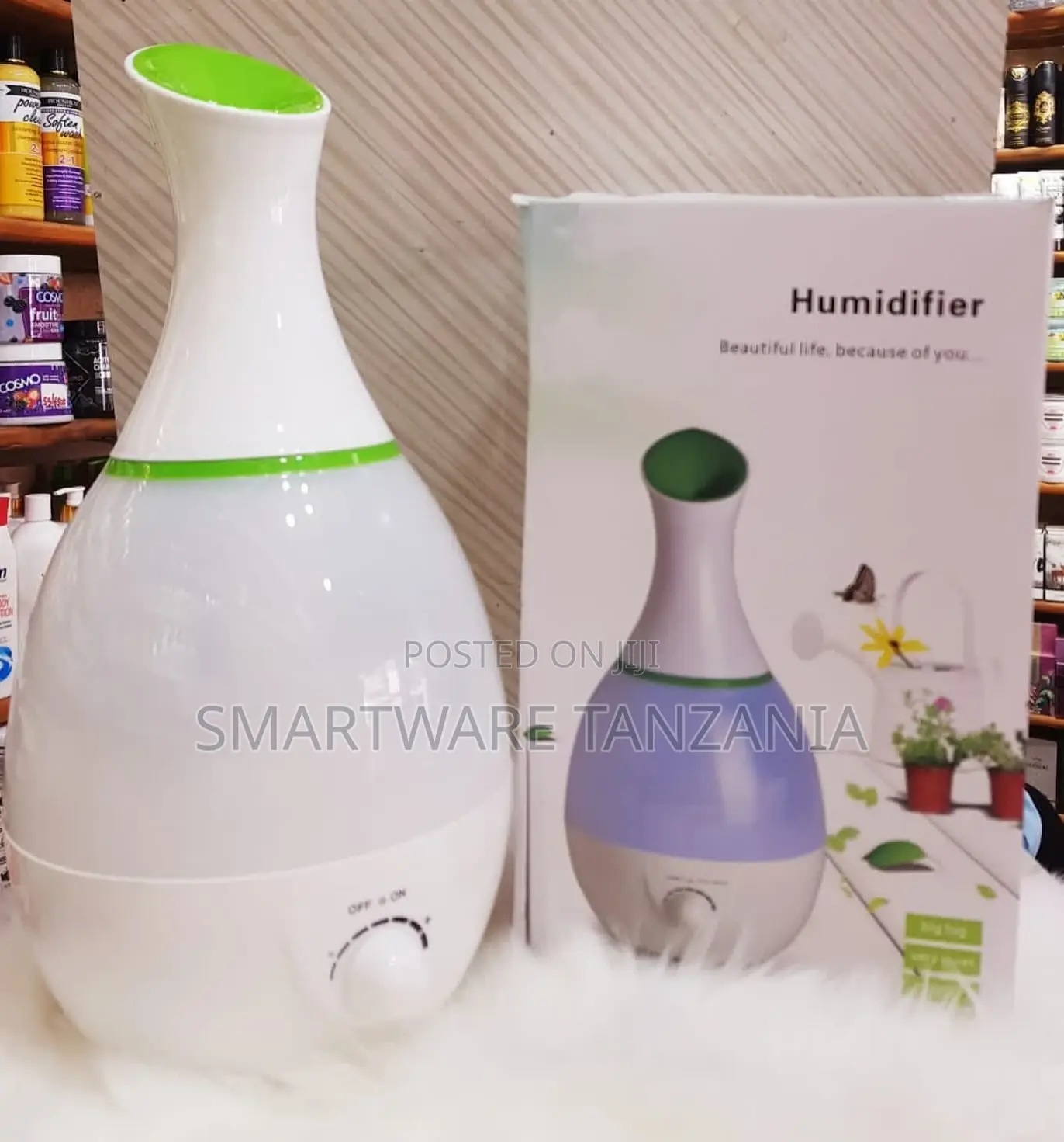 Ultrasonic Humidifier | 2.4L Capacity | Automatic Shut-Off