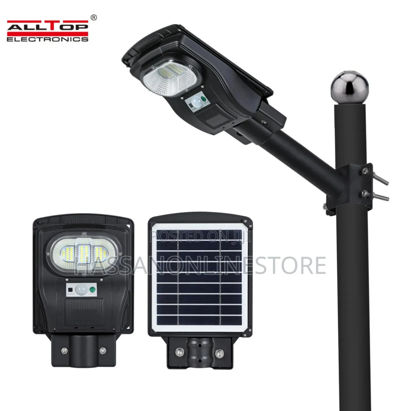 Alltop 50W Solar LED Street Light (Including a Light Arm)