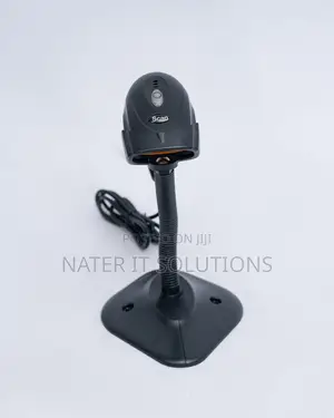 2D Barcode Scanner + Stand