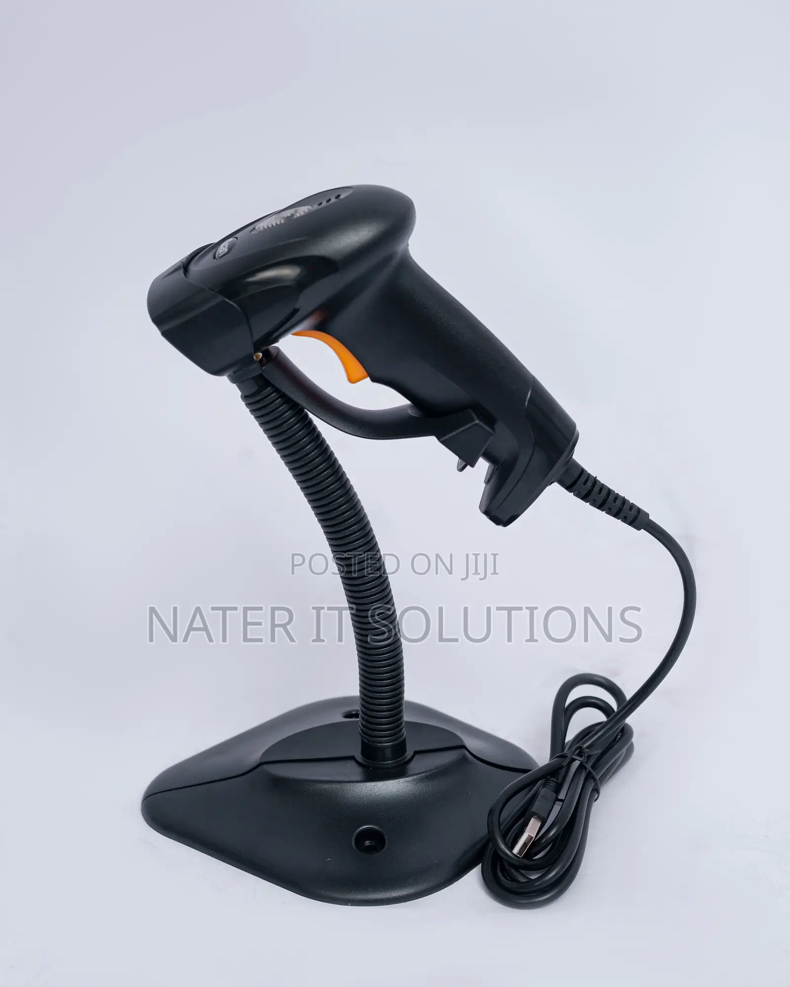 2D Barcode Scanner + Stand