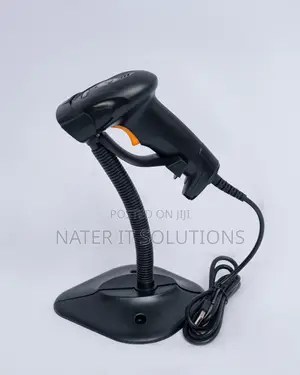 2D Barcode Scanner + Stand