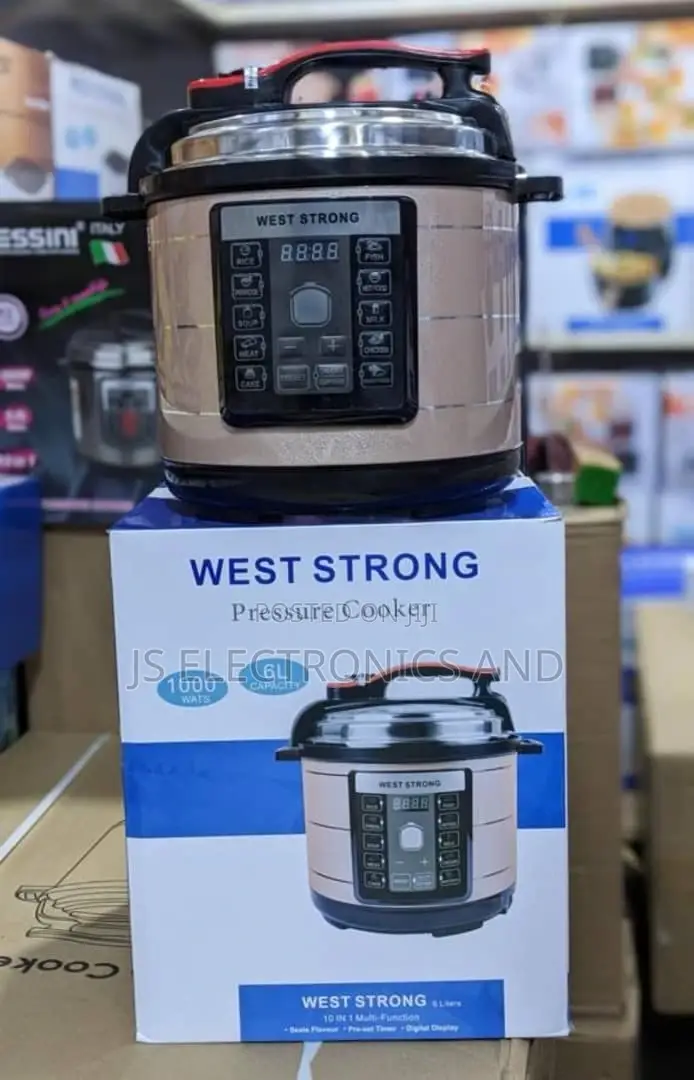 Electric Pressure Cooker WEST  6L (1000W) (Gold Colour