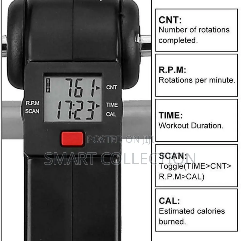 Proactive Pedal Exerciser With Digital Display