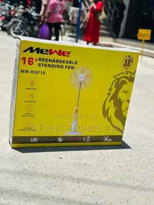 Mewe Rechargeable Fan Size 16