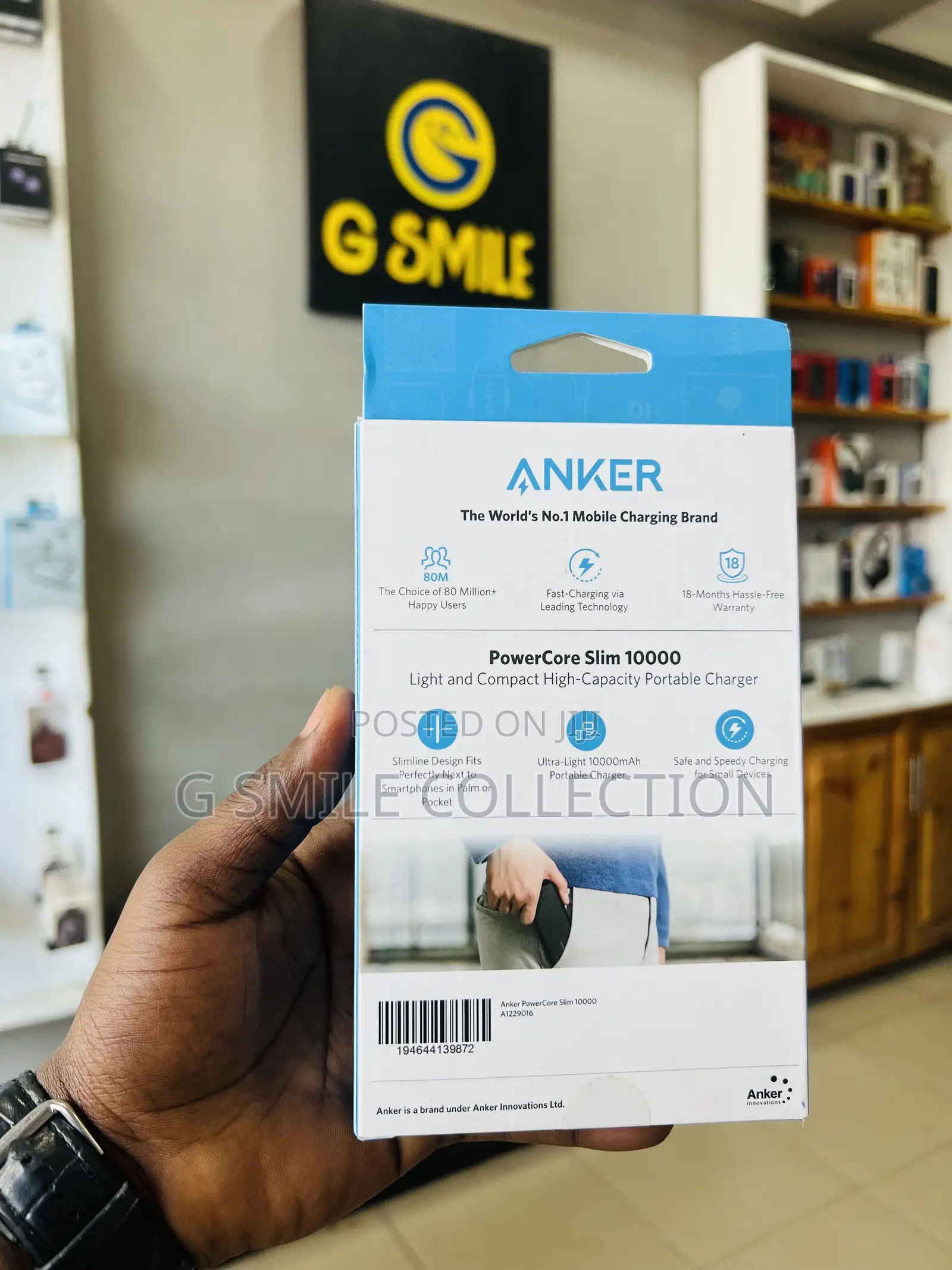 Anker Powerbank Powercore Slim 10000mah