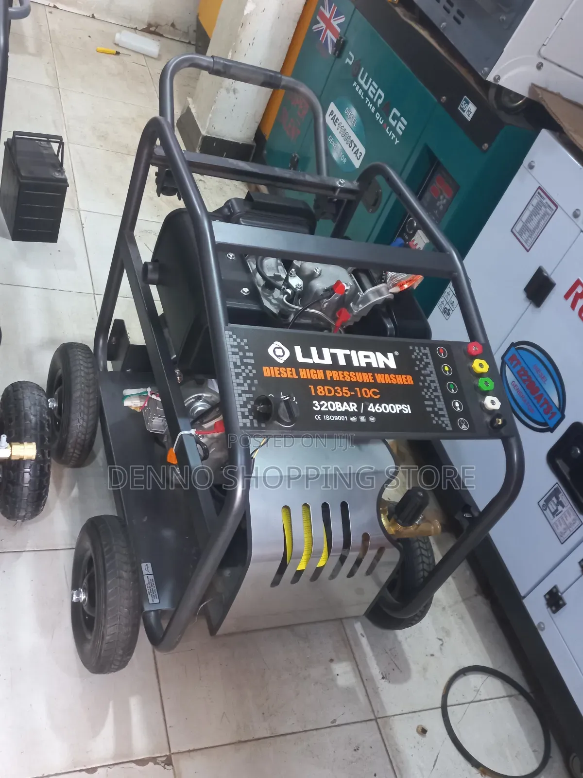 Lutian Pressure Washer PSI 4600 Black