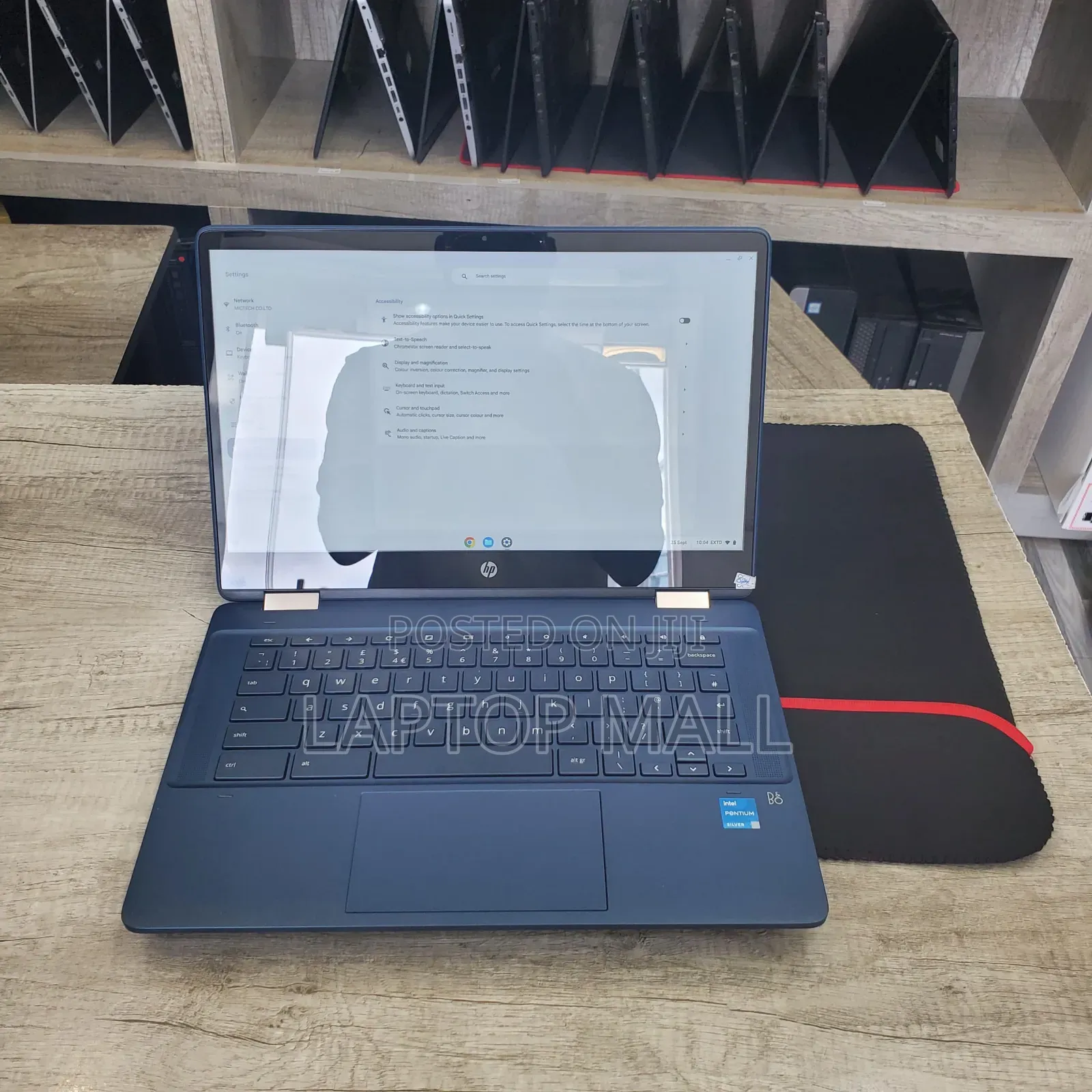 Laptop HP Chromebook X360 11 8GB Intel Pentium SSD 16 GB