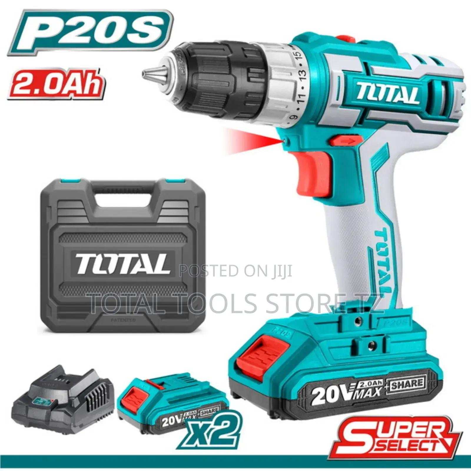 Total Lithium Imapct Drill 20V