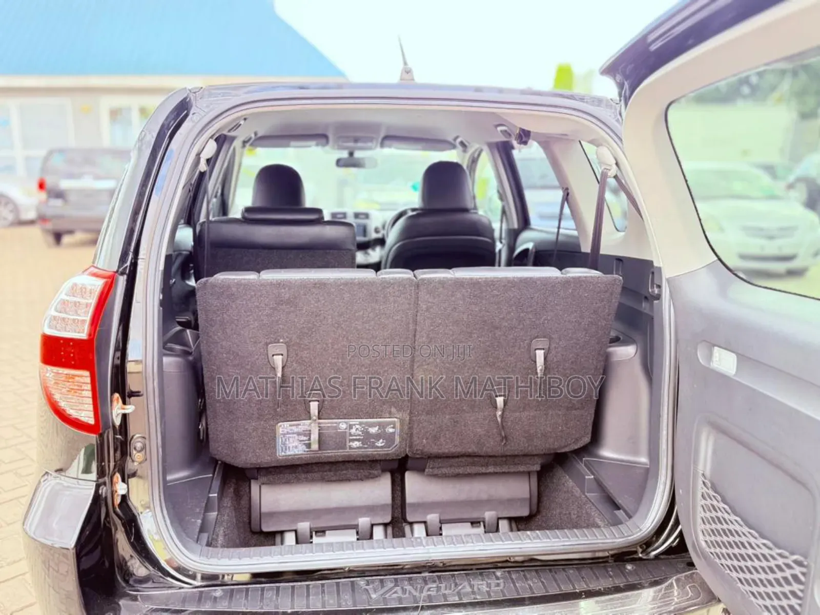 Toyota Vanguard 2008 Black