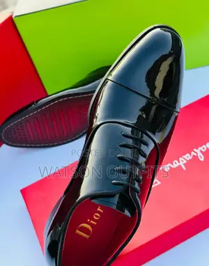 Viatu Vya Ngozi Vya Dior Og
