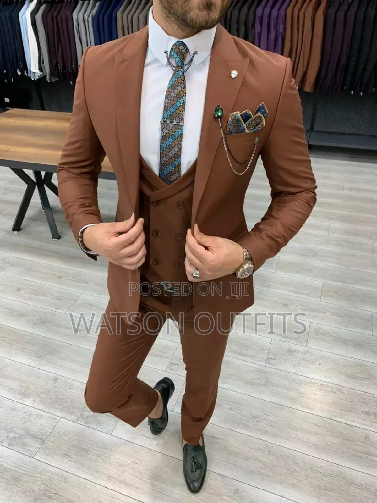Suti Za Kiume Za Brown New Arrivals