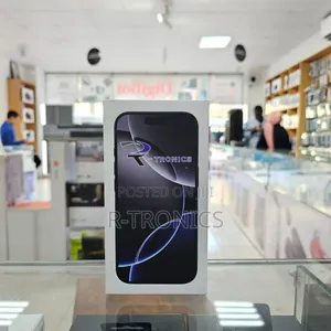 New Apple iPhone 16 Pro 256 GB Black