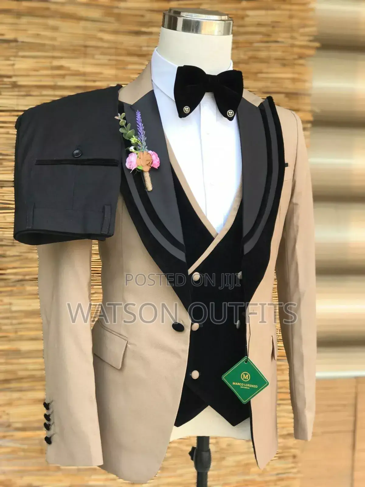 Multicolor Wedding Men Suit