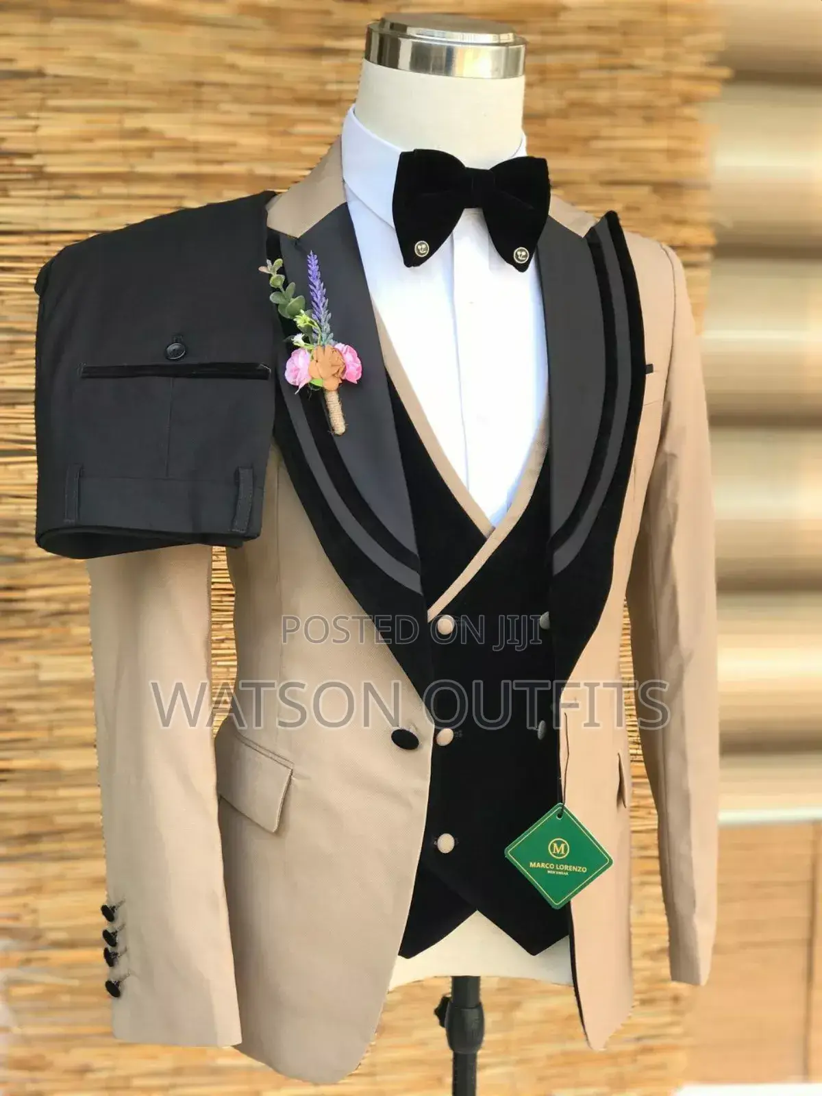 Multicolor Wedding Men Suit