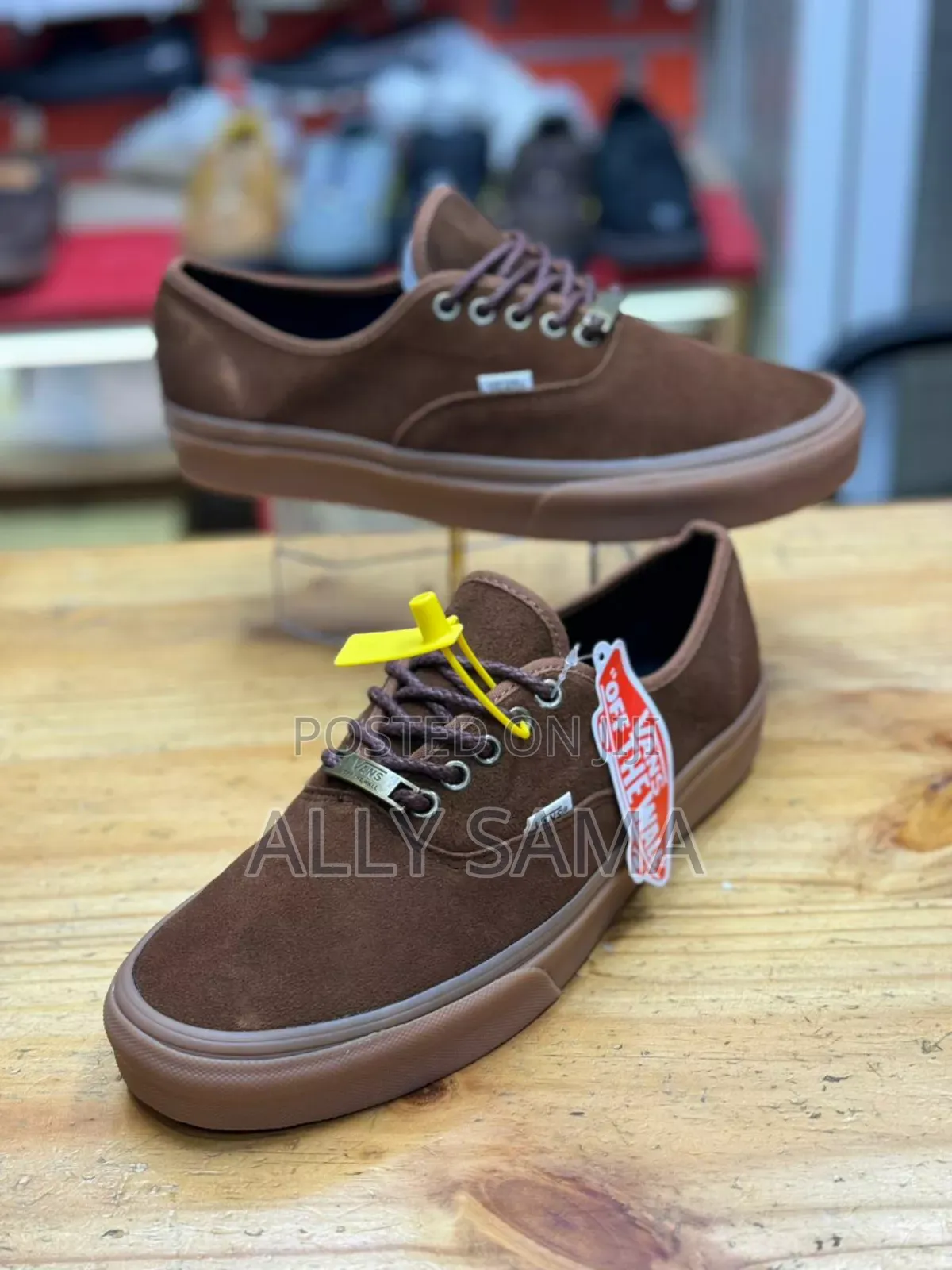 Mens Sneakers Vans Material Leather