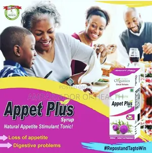 Appet Plus Ni Dawa Ya Kuleta Hamu Ya Kula