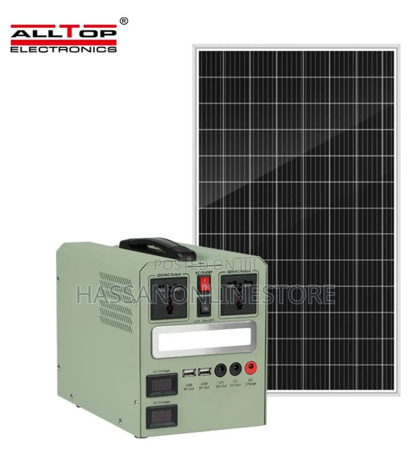 Alltop 500W Solar Power System With AC Output