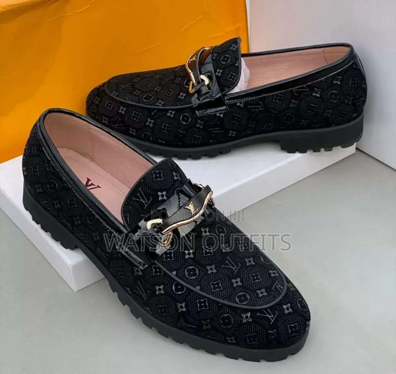 Viatu Vya Ngozi Vya Louis Vuitton