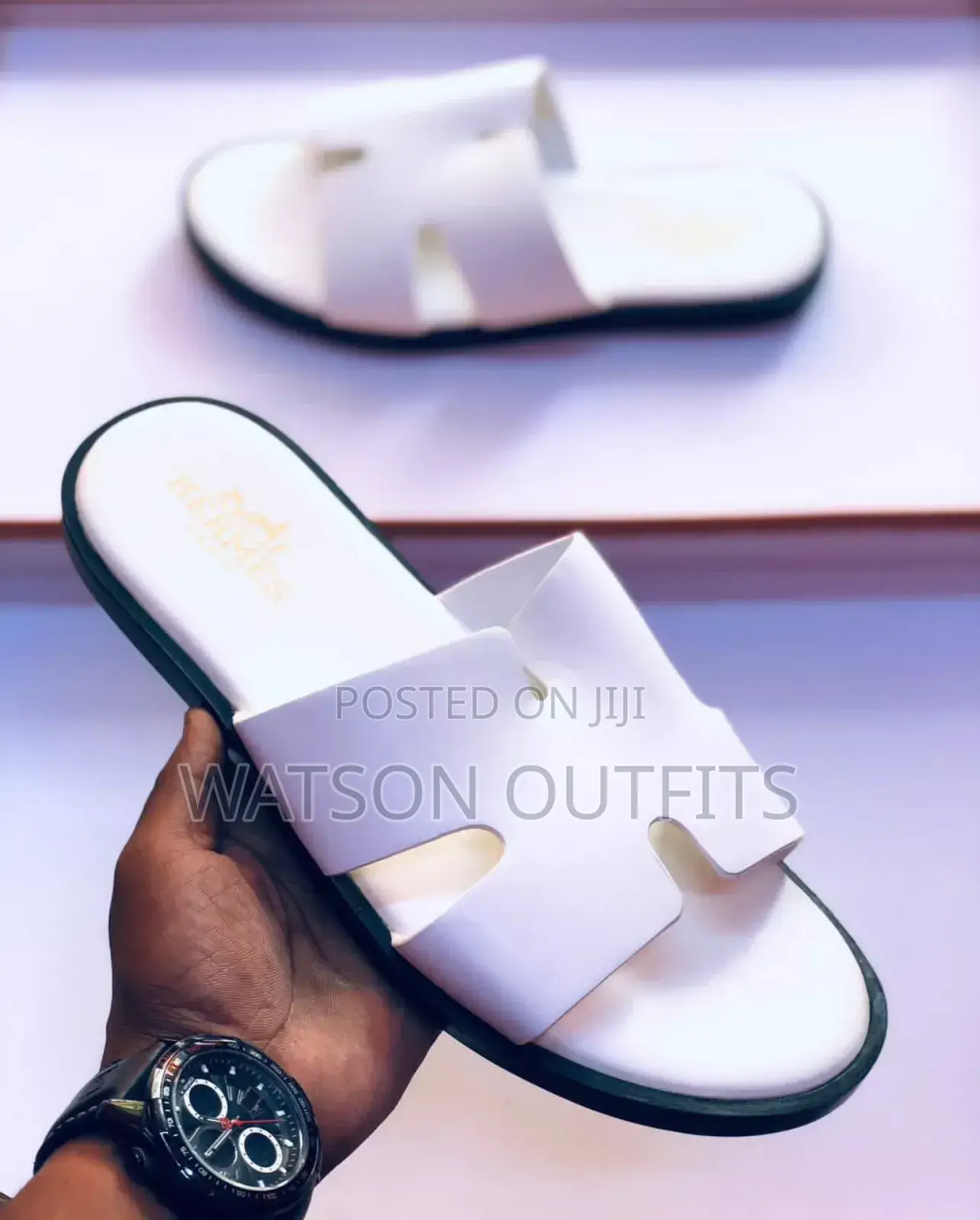 Hermes Paris Men's Sandals