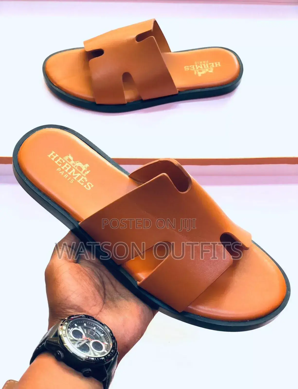 Hermes Paris Men's Sandals