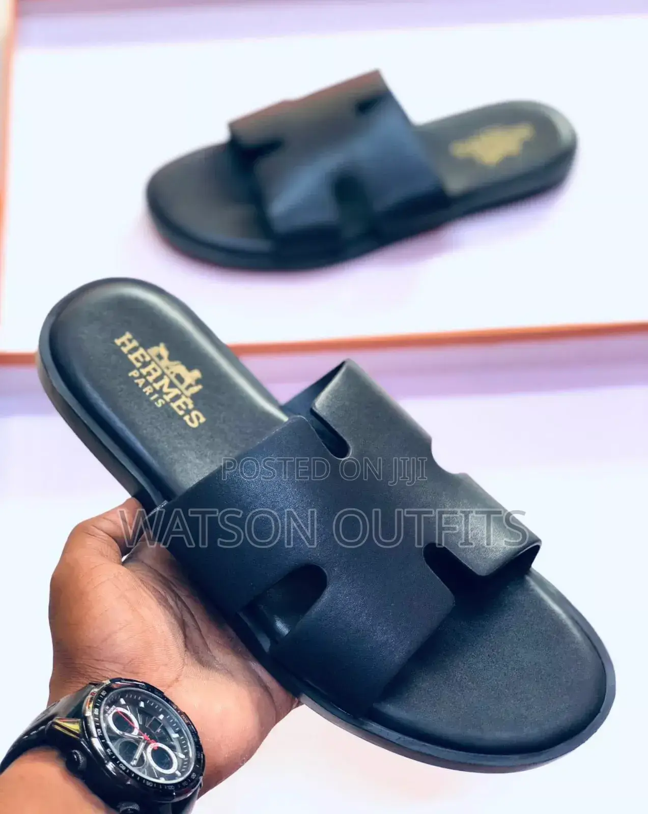 Hermes Paris Men's Sandals