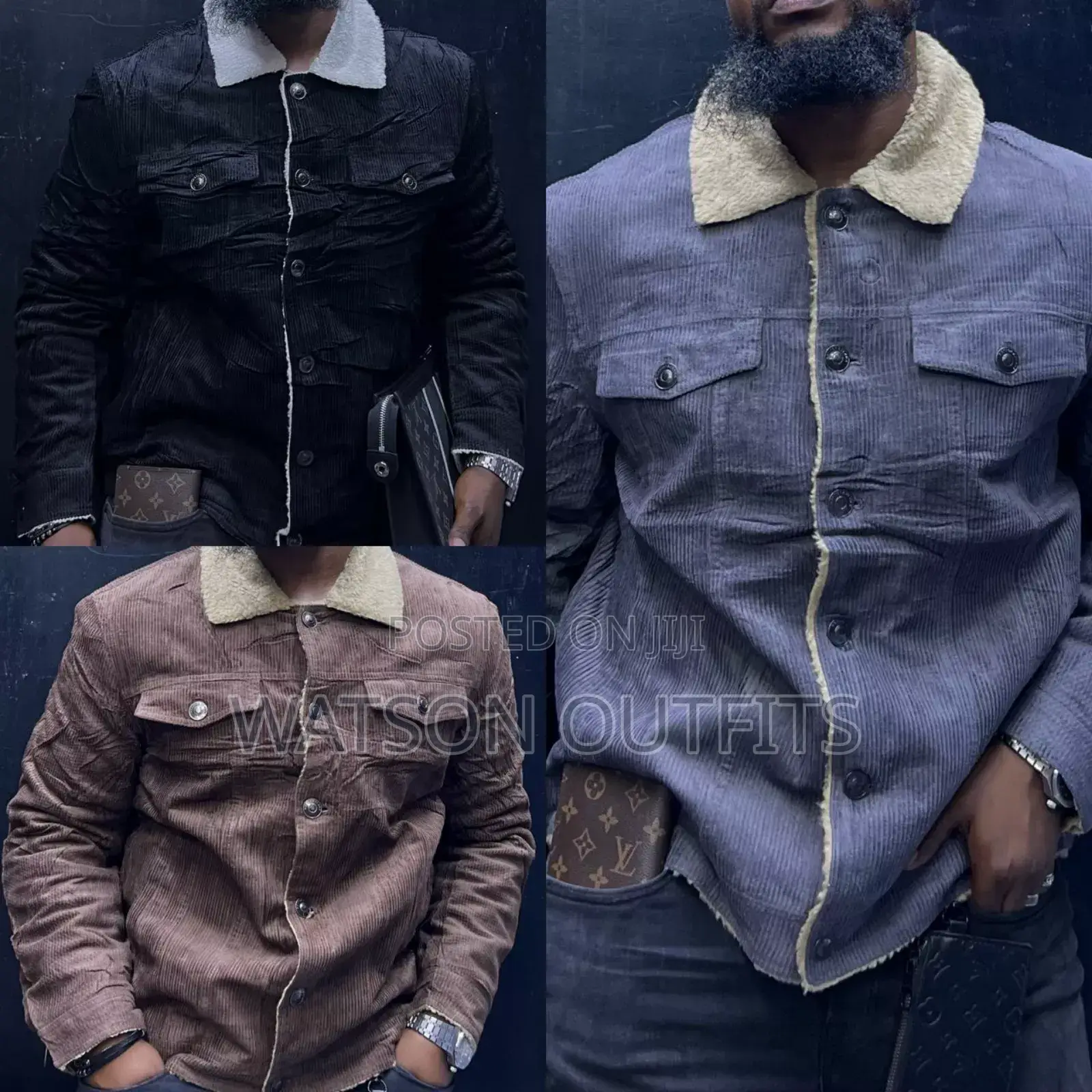 Multicolor Men's Coats