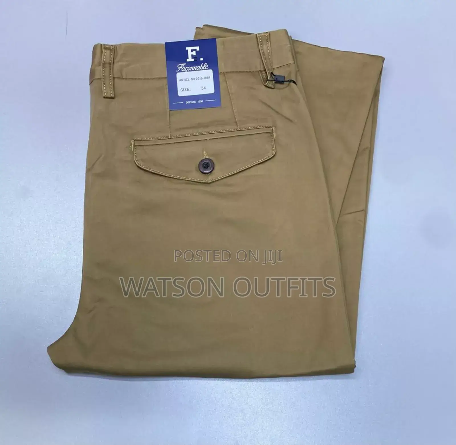 Faccanable Men's Trousers