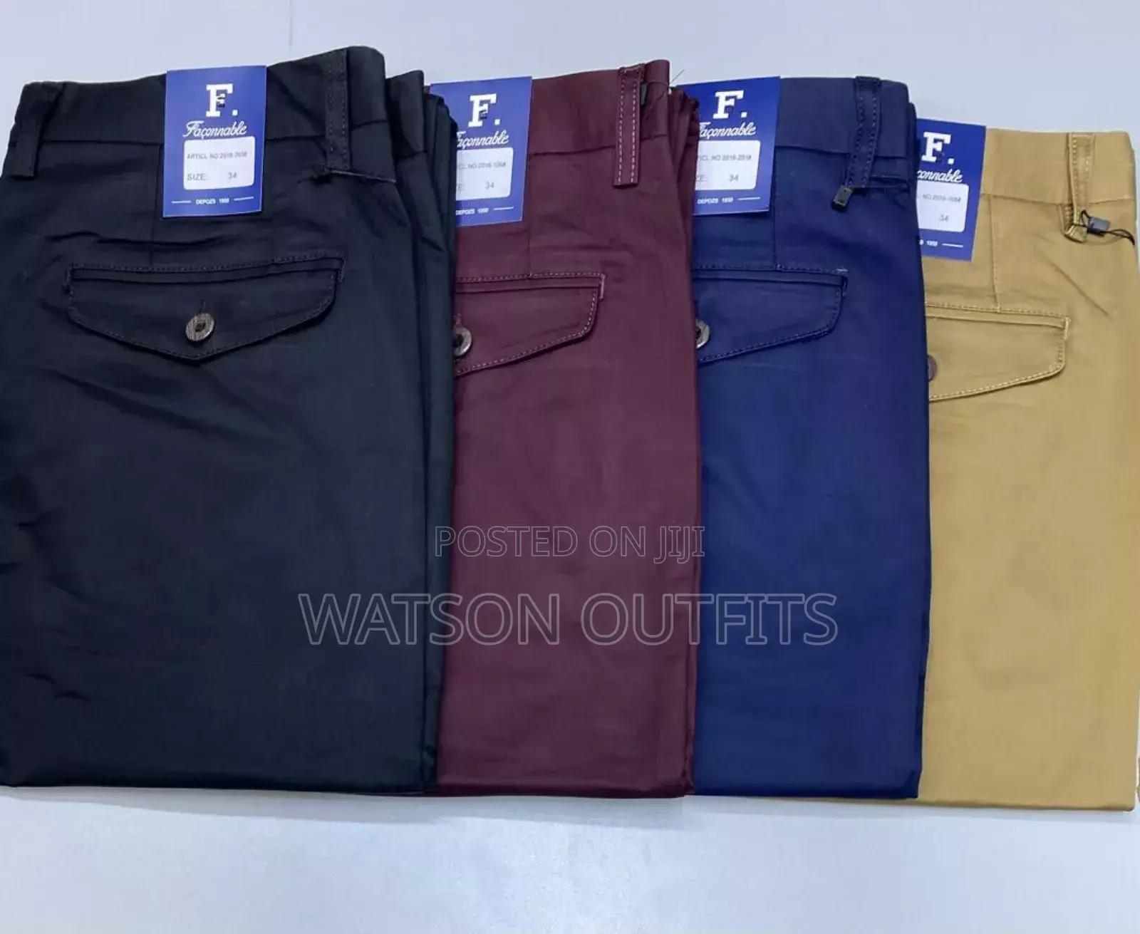 Faccanable Men's Trousers