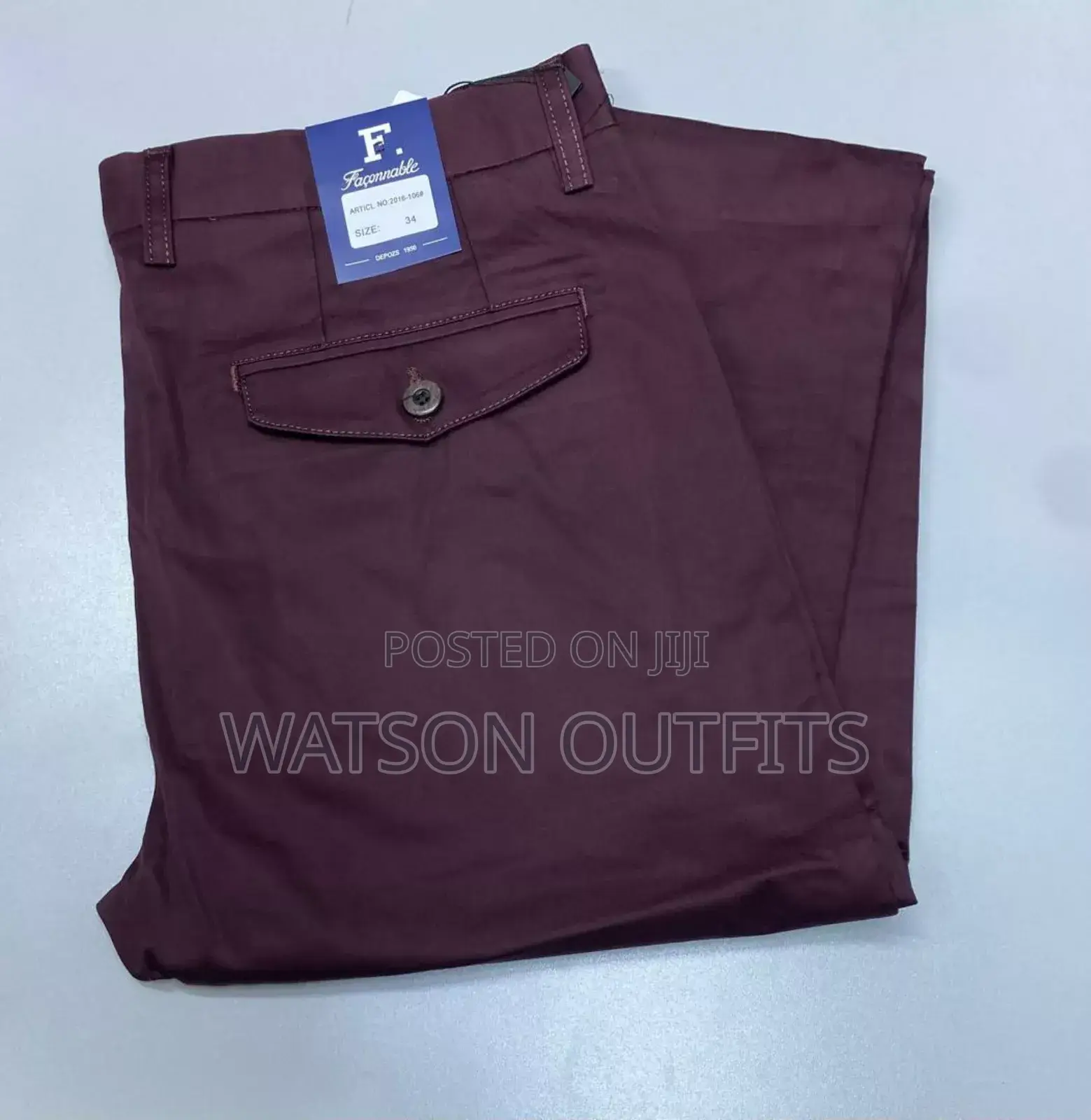 Faccanable Men's Trousers