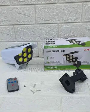 Home Outdoor Motion Sensor Camera Shaped Lamp Solar