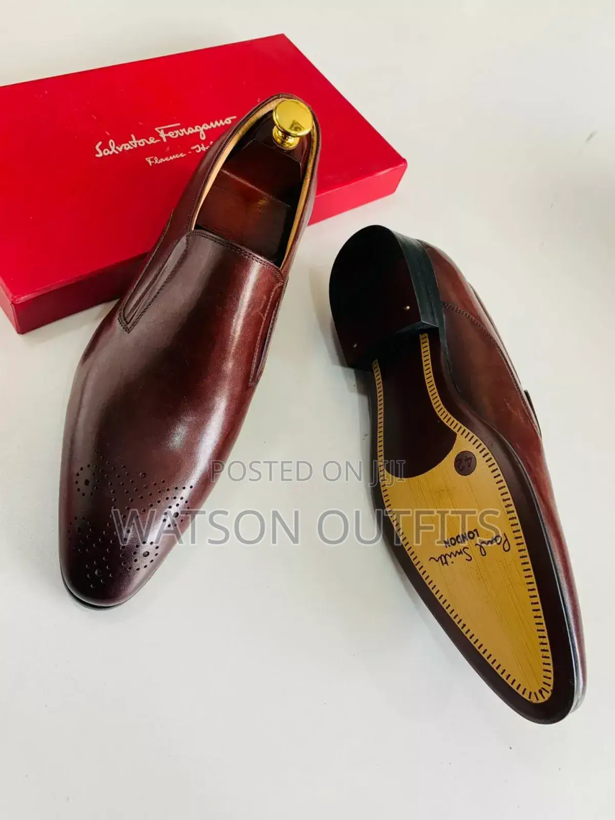 Paul Smith Cr7 Leather Shoes