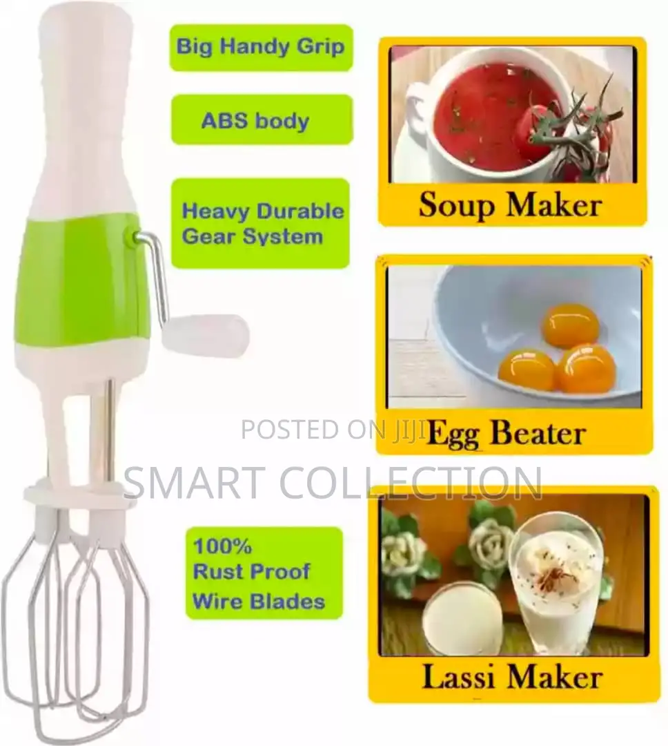 Manual Hand Blender and Beater With High Speed Operation