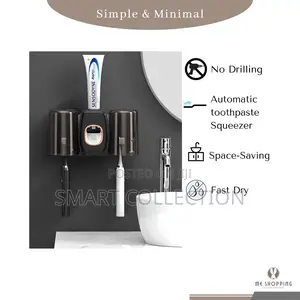 Wall Mount Automatic Toothpaste Squeezer Dispenser
