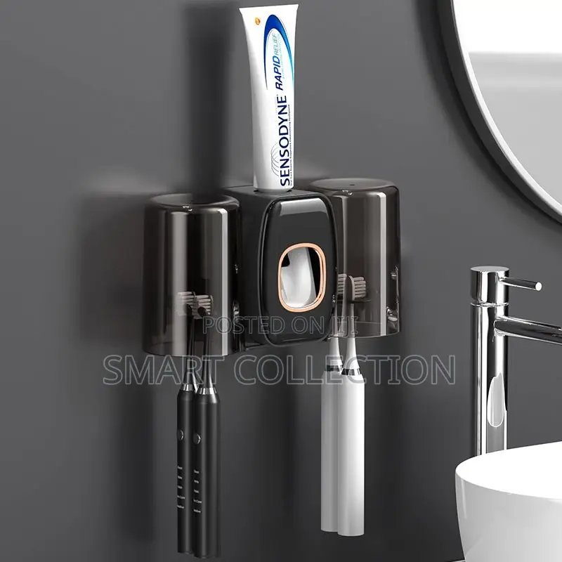 Wall Mount Automatic Toothpaste Squeezer Dispenser