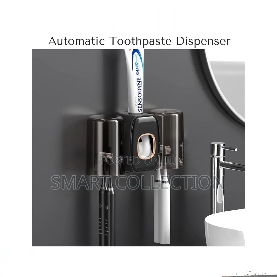 Wall Mount Automatic Toothpaste Squeezer Dispenser