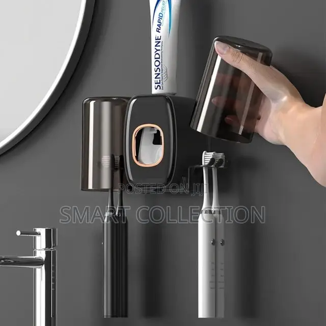 Wall Mount Automatic Toothpaste Squeezer Dispenser