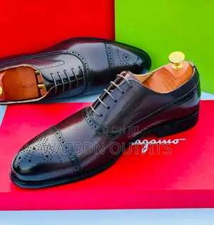 Black Coffee Men Leather Shoes