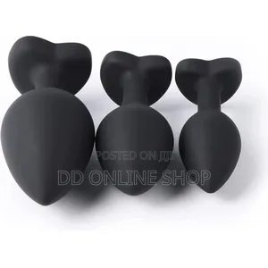Anal Plugs Sex Toys Trainer Kit,3PCS Silicone.