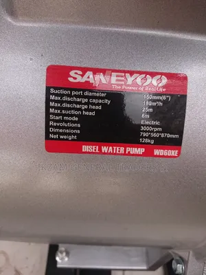 Water Pump 6" (Diesel)