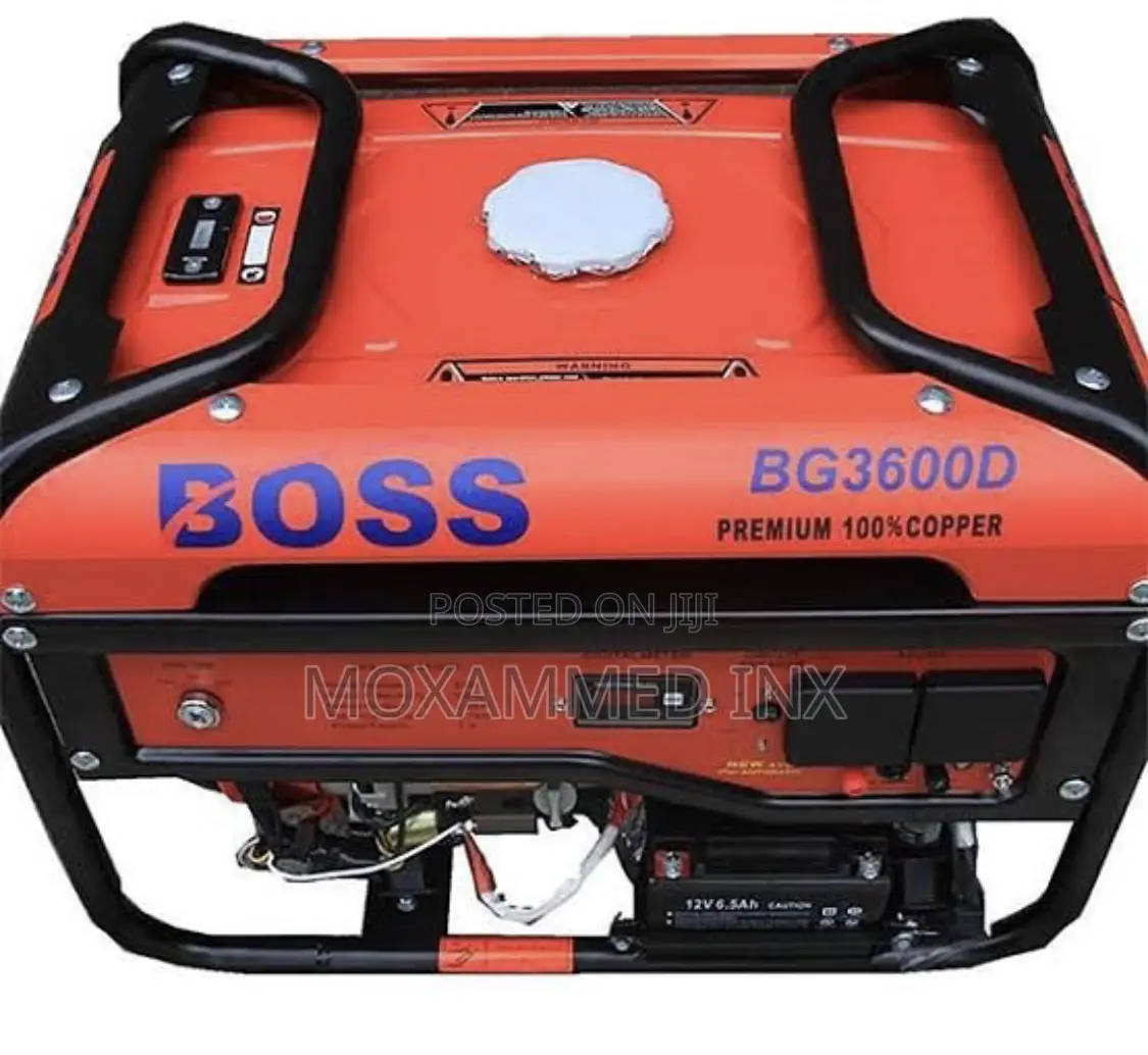 Boss Generator Bg-3600d With Key