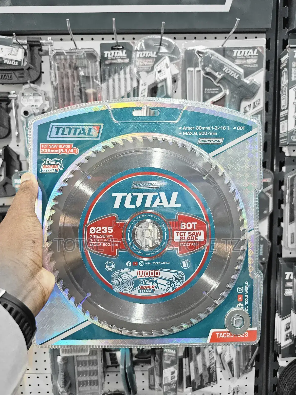 Total TCT Saw Blade 9"