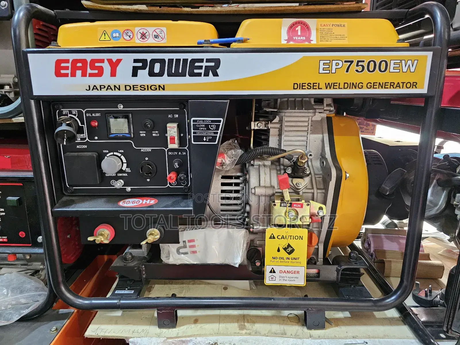 Easy Power DIESEL Welding Generator 6.5kw