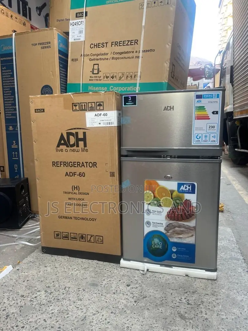 Adh Fridge Liter 100 Milango Miwili Saving Energy Ni Imara.