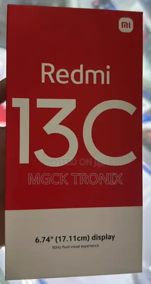 New Xiaomi Redmi 13C 256 GB Black