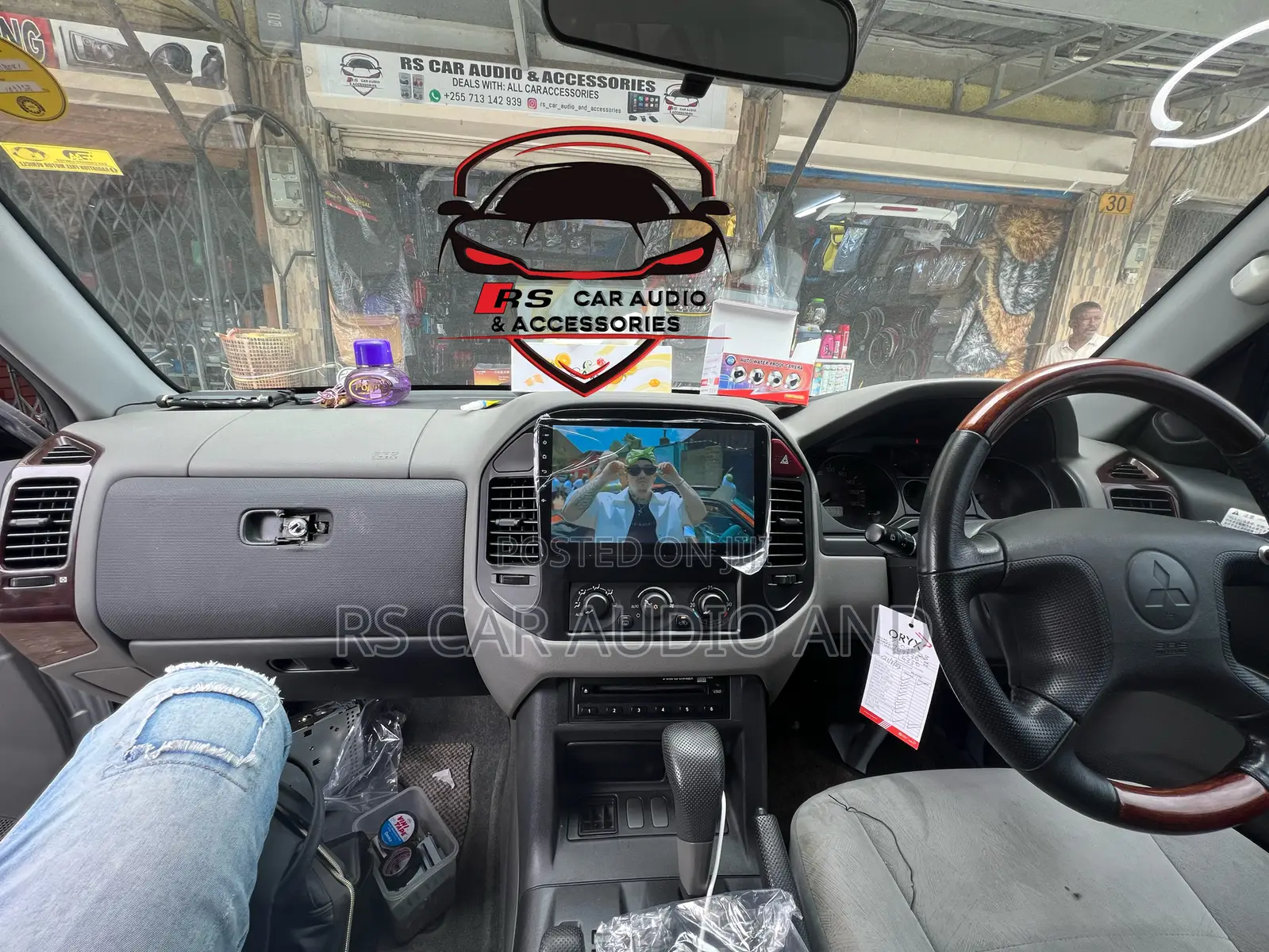 Mitsubishi Pajero Android Radio